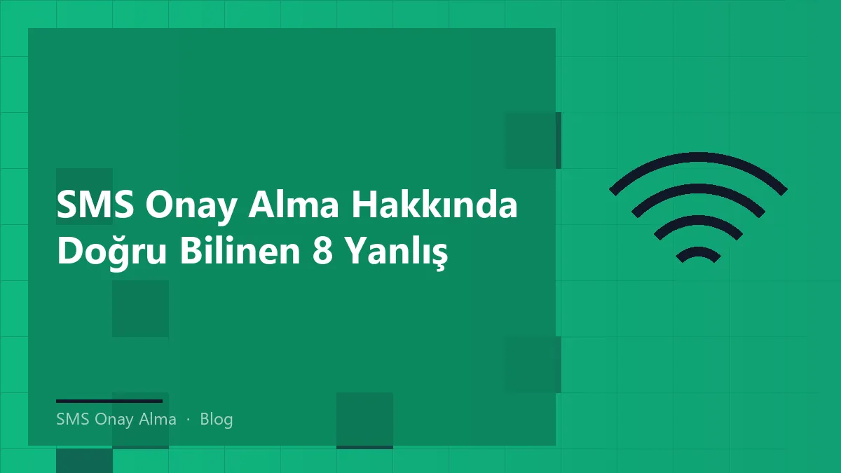 SMS onay alma süreci hakkında bilgi veren grafik.